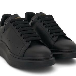 Alexander McQueen Larry Sneakers Black 553761 US Men's 12 w/ Box